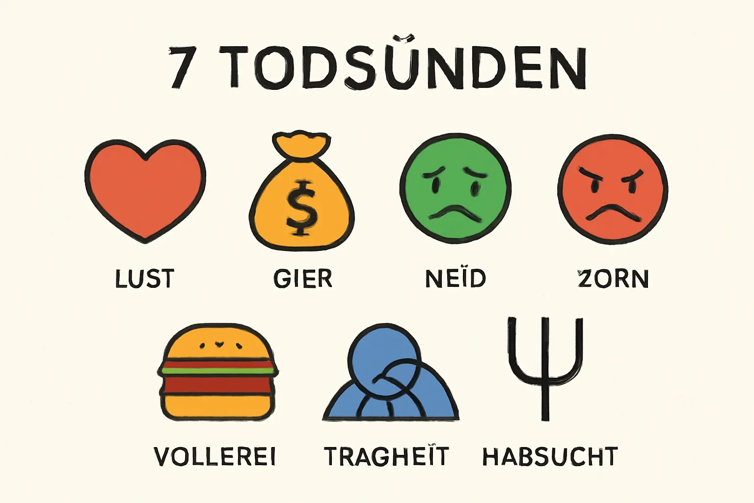 7 tot sünden