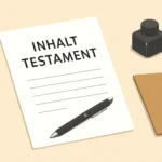 Inhalt Testament: Was gehört hinein? Muster & Tipps inhalt testament