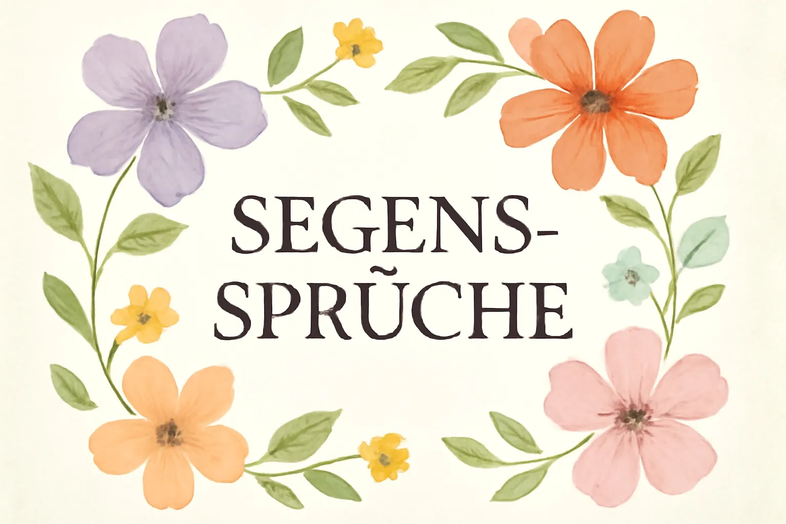 segenssprüche